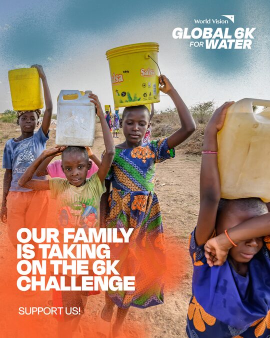 Template: Our family is taking on the 6K challenge