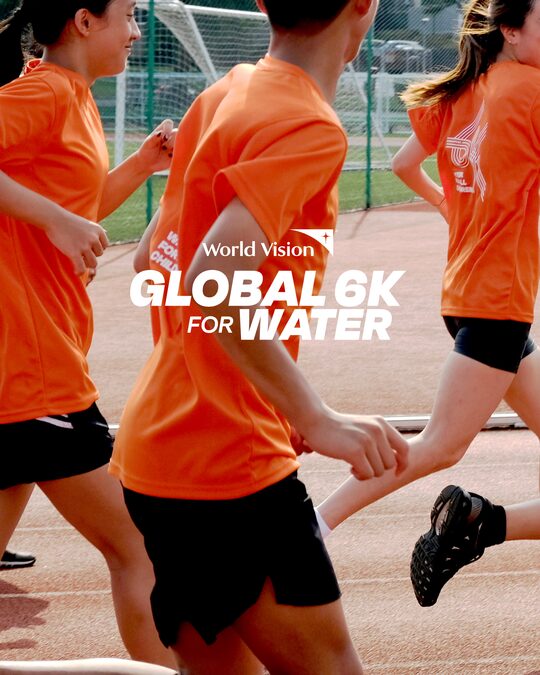 Template: Every step we take is one less children have to for water